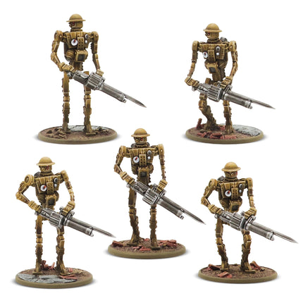 Konflikt '47 British Mk I Automated Infantry Squad with MMG