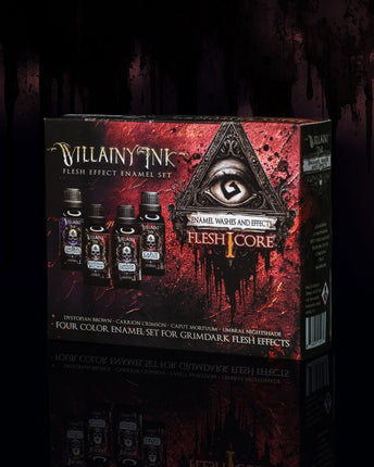 Villainy Ink Enamels • Flesh I Core Set