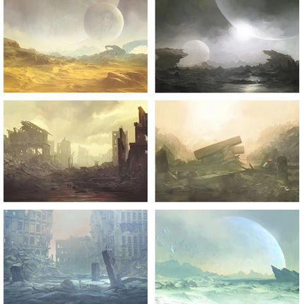 Jon Hodgson Backdrops Sci-Fi Backdrops A4
