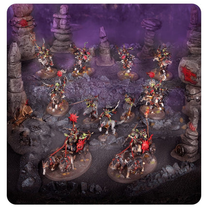 AoS Spearhead Gloomspite Gitz Snarlpack Huntaz