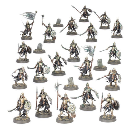 AoS Spearhead Soulblight Gravelords Deathrattle Tomb Host