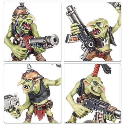 Warhammer 40.000 starterset met Orks, inclusief miniaturen en accessoires voor beginners, in een overzichtelijke set.