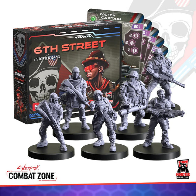 Cyberpunk Red Combat Zone 6th Street Faction Starter