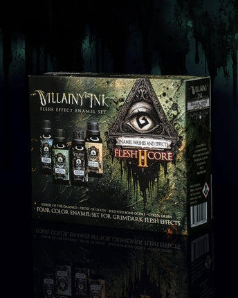 Villainy Ink Enamels • Flesh II Core Set
