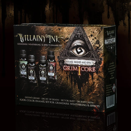 Villainy Ink Enamels • Grim I Core Set