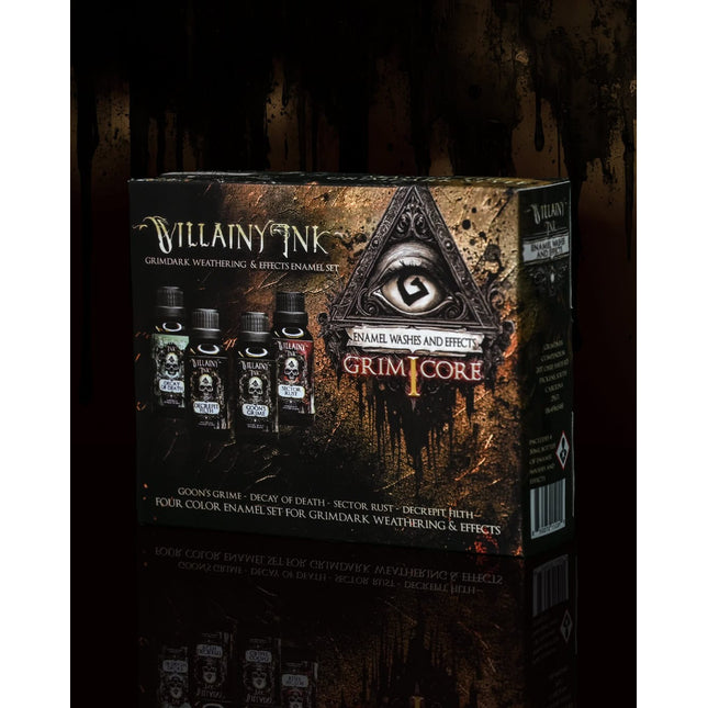 Villainy Ink Enamels • Grim I Core Set