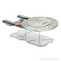 Uitbreidingsset van de USS Enterprise D uit Star Trek Into the Unknown, gedetailleerd model en originele kleuren