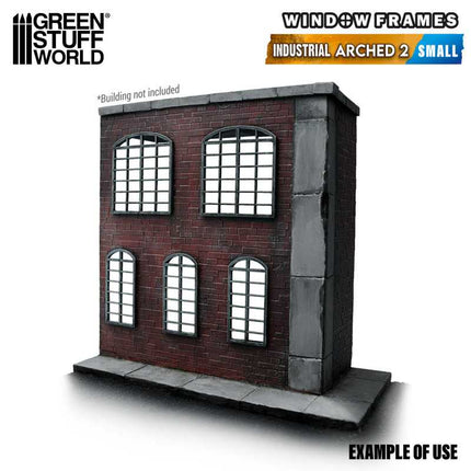 Window Frames - Industrial Arched 2 - Small