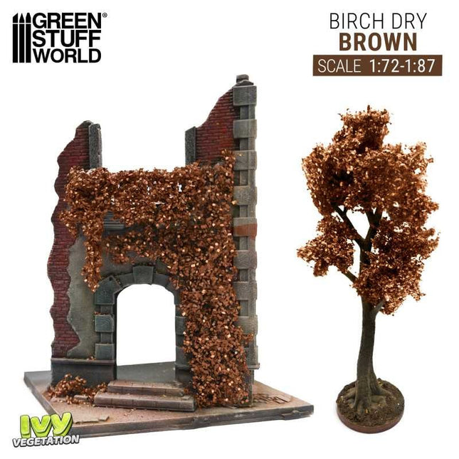 Ivy Foliage Birch Dry Brown 1:72-1:87
