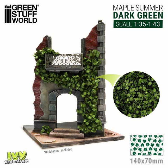 Ivy Foliage Maple Summer Dark Green 1:35-1:43