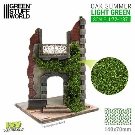 Ivy Foliage Oak Summer Light Green small 1:72-1:87