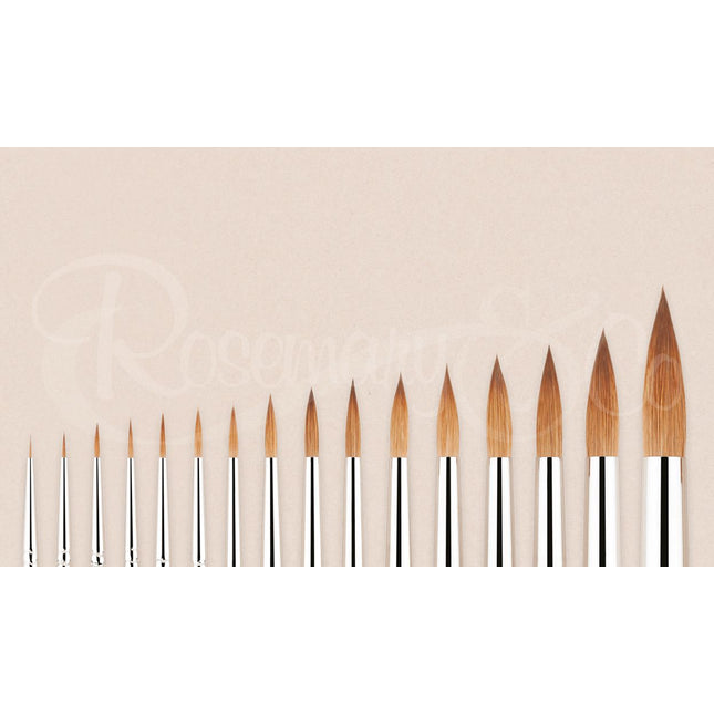 Series 33 Kolinsky Sable Pointed Rounds