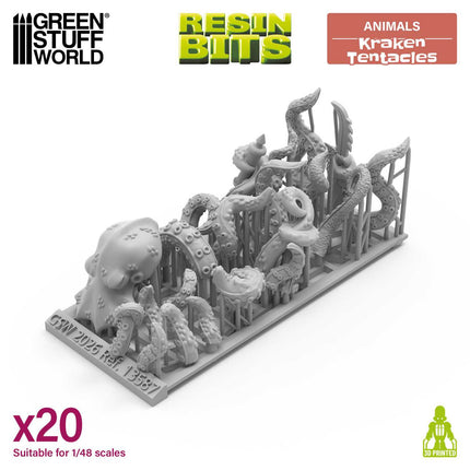 3D Printed Kraken Tentacles