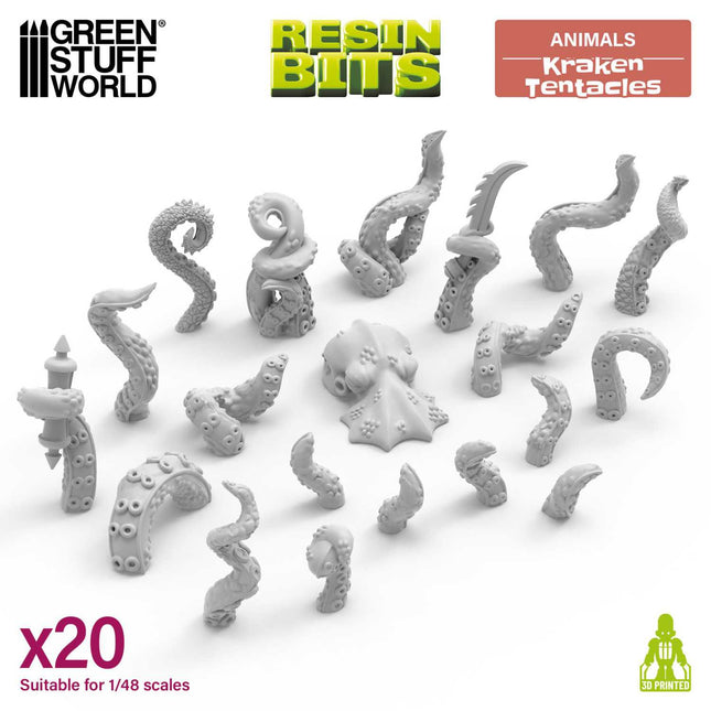 3D Printed Kraken Tentacles