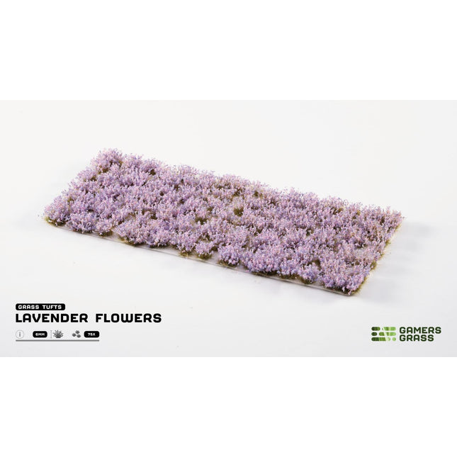 Flowers - Lavender 6mm