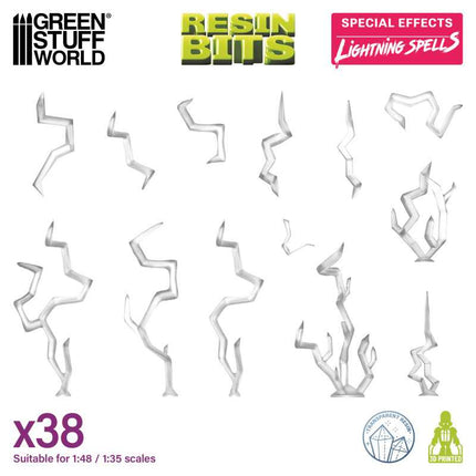 3D Print - Special Effects - Lightning Spells