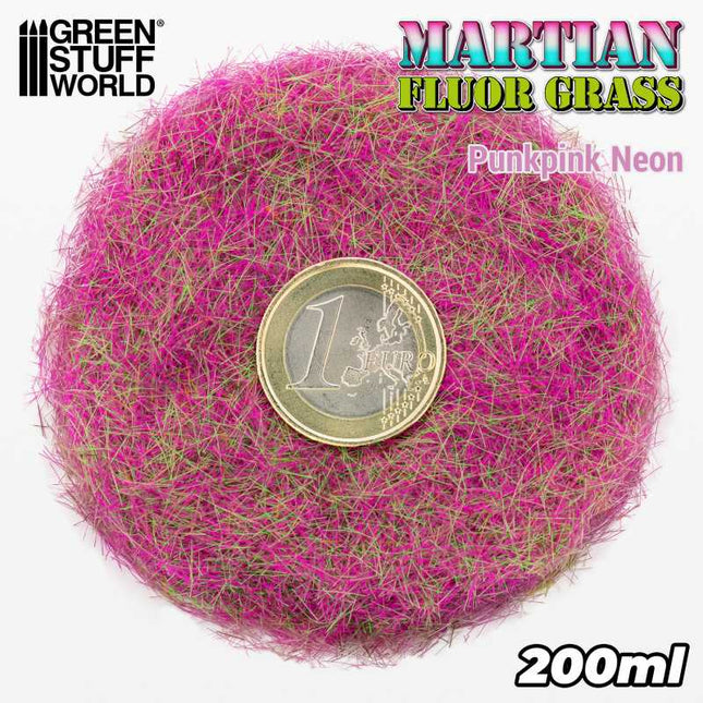 Martian grass flock PunkPink Neon 4-6mm 200ml