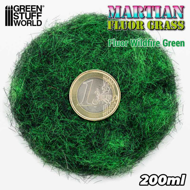 Martian grass flock Wildfire Green 4-6mm 200ml