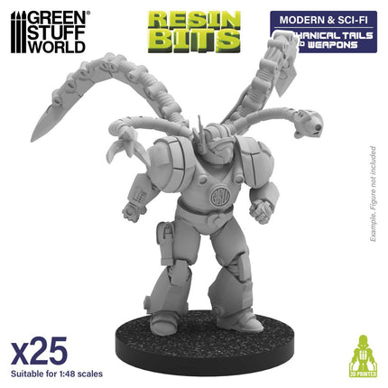 Mechanical Tails and Weapons 1:48