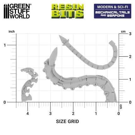 Mechanical Tails and Weapons 1:48