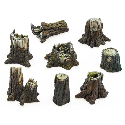 3D - Plants - Medium Tree Stumps