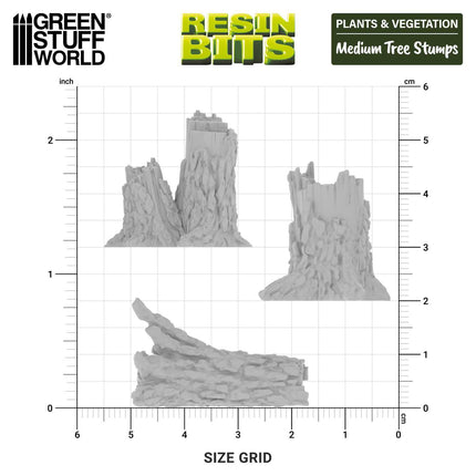 3D - Plants - Medium Tree Stumps