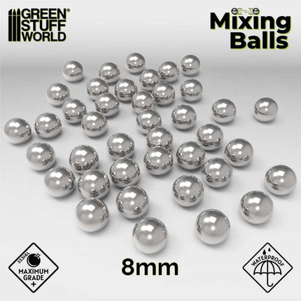 Steel Mixing balls 8mm (QSS316L)