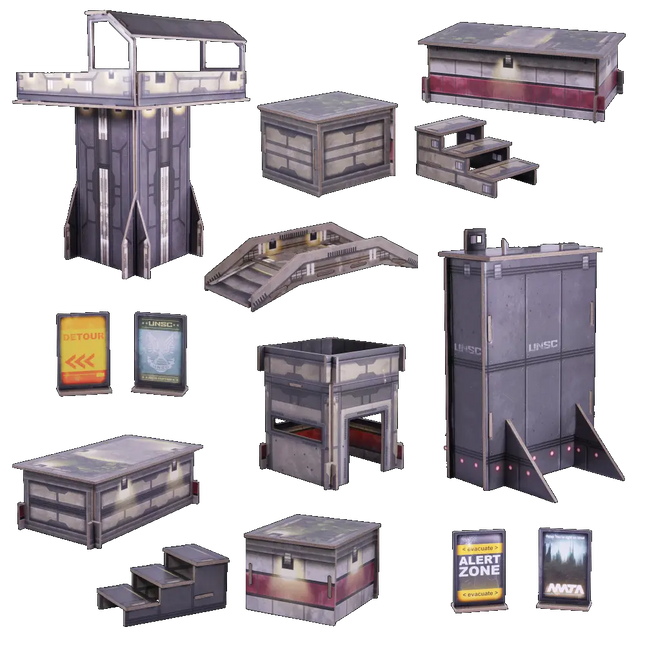 Halo: Flashpoint -New Mombasa Terrain Set
