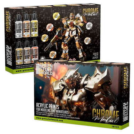 Chrome paint set (6 colours)