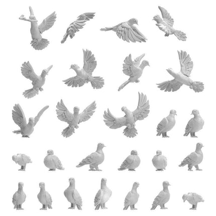 3D print sets Pigeons