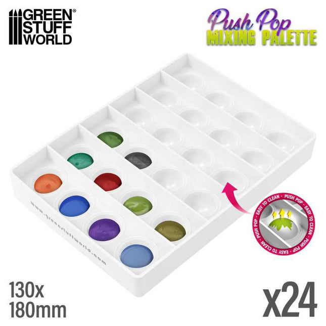 Push Pop Mixing Palette
