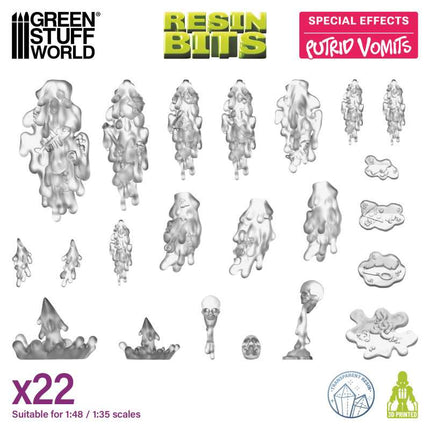3D Print - Special Effects - Putrid Vomits