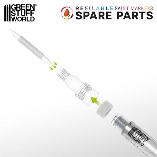 Refills for refillable marker pens 2mm (10pc)