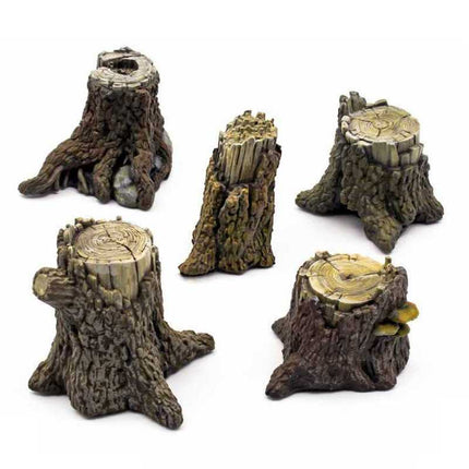 Large tree stumps 5pc