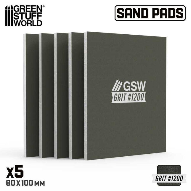 Rigid Sanding Pads 1200 grit