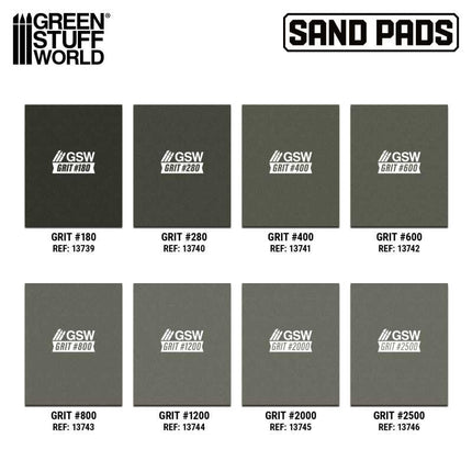 Rigid Sanding Pads 800 grit