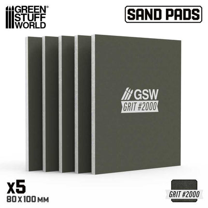 Rigid Sanding Pads 2000 grit