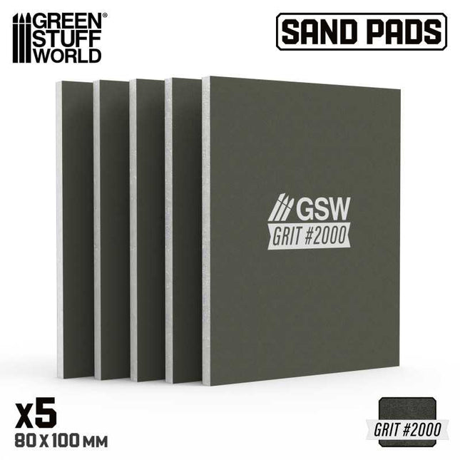 Rigid Sanding Pads 2000 grit