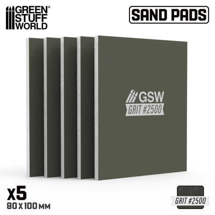 Rigid Sanding Pads 2500 grit