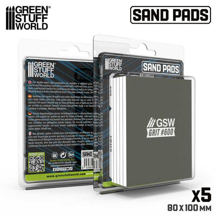 Rigid Sanding Pads 600 grit