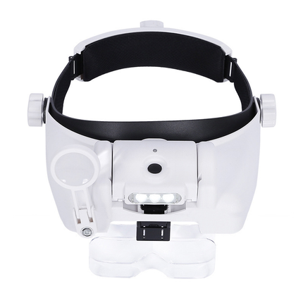SBR hoofdloep LED + USB oplaadbaar