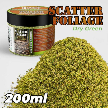 Scatter Foliage - Dry Green