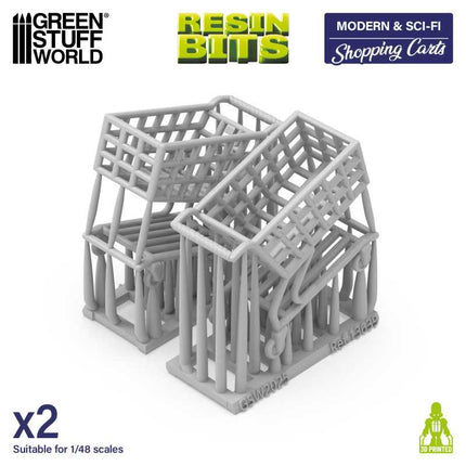 3D Printed Shopping Carts