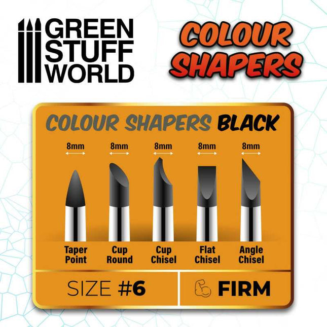 Color Shaper Black size 6 Firm