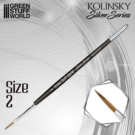 Kolinsky Silver Series Brush