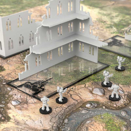 Skull Basic WTC Glasspack Footprints 10x