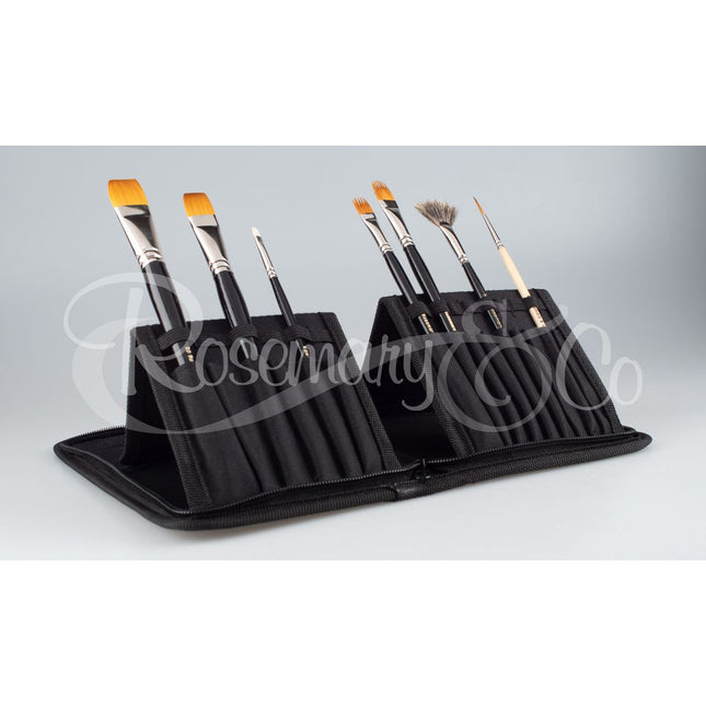 Small Brush Case with Stand