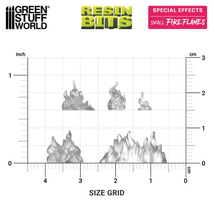 3D Print - Special Effects - Small Fire Flames