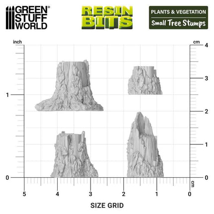 Small tree stumps (10st)
