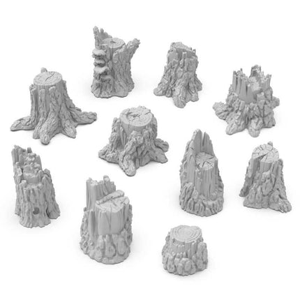 Small tree stumps (10st)